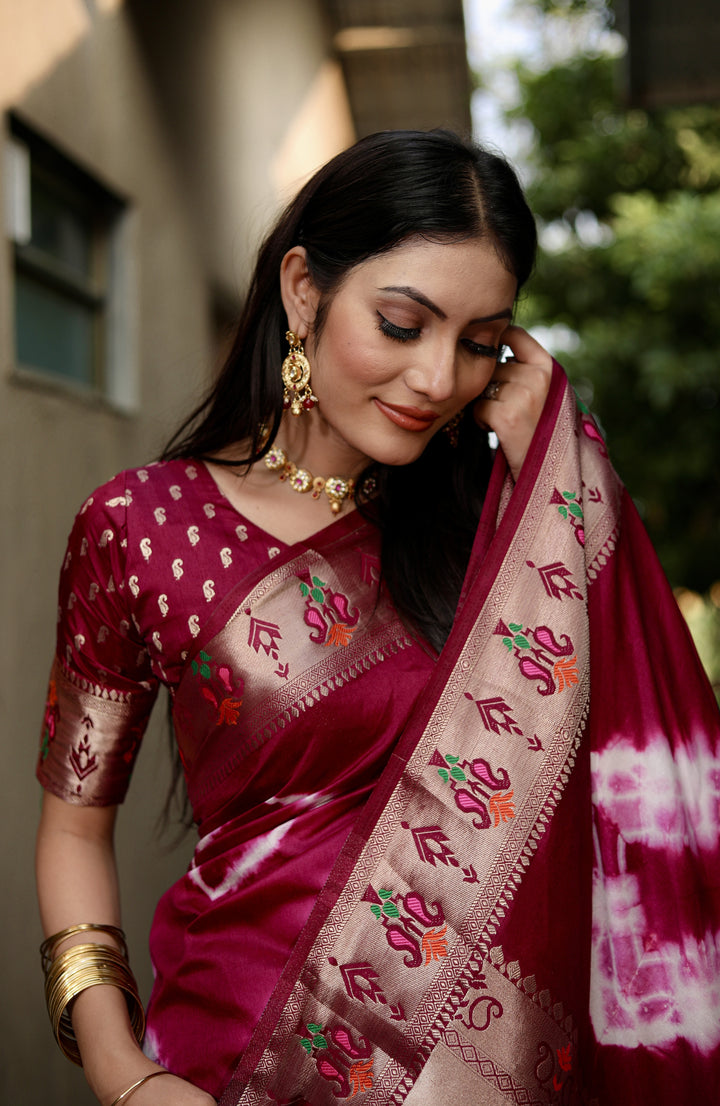 Paithani Silk Saree | Ideal for Weddings and Festive Wear with Premium Work