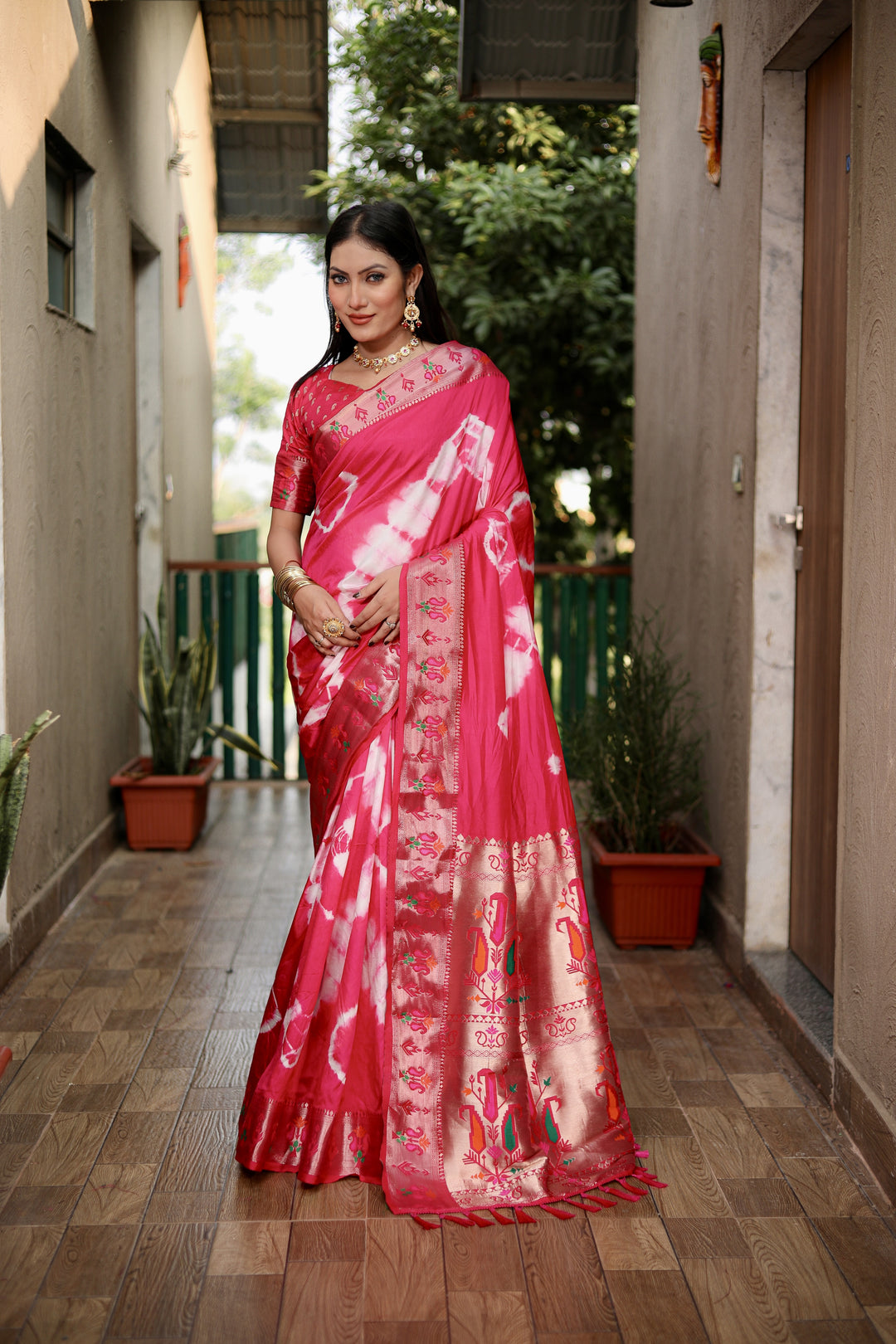 Paithani Silk Saree | Ideal for Weddings and Festive Wear with Premium Work