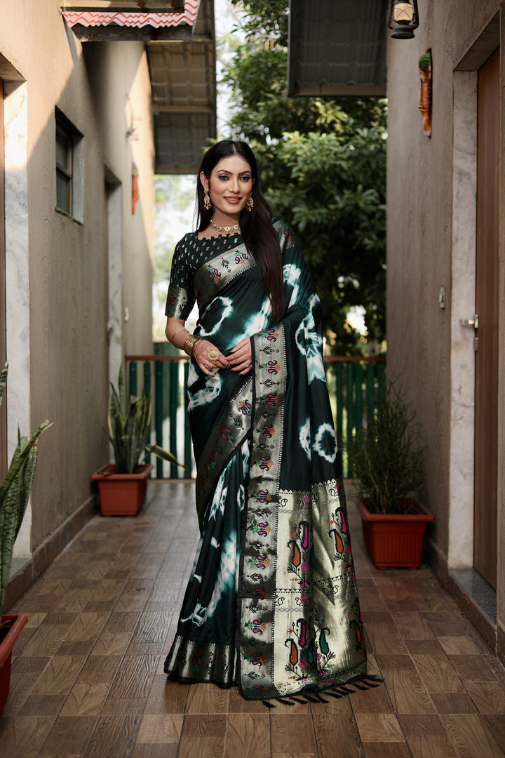 Paithani Silk Saree | Ideal for Weddings and Festive Wear with Premium Work