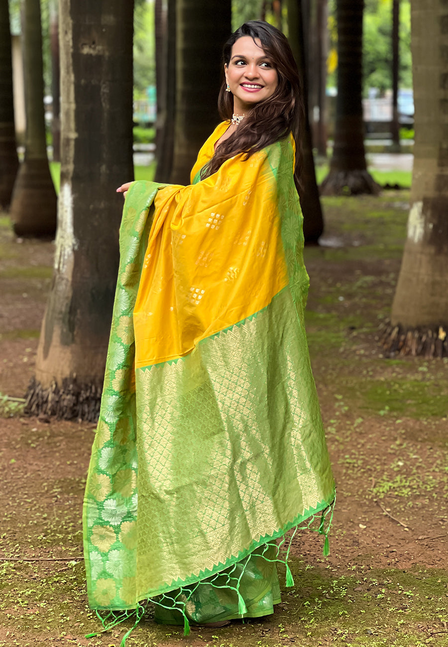 Designer Soft Silk  Saree | Beautified with Weaving Dual Jari Designer Work