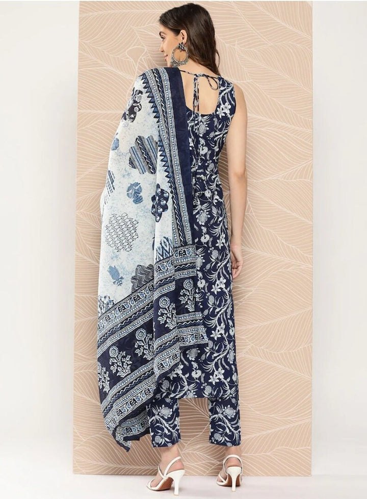 Printed Salwar Kameez in Soft Viscose Fabric | Elegant Ethnic Wear for Women