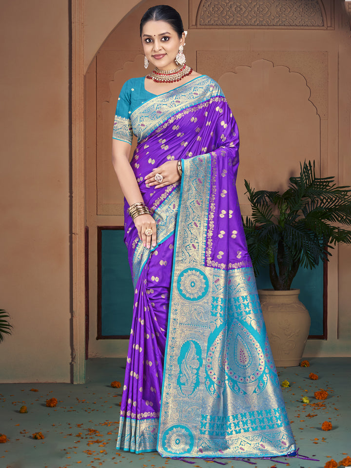 Silk Saree | Wevon Jacquard Designer for Weddings & Special Events