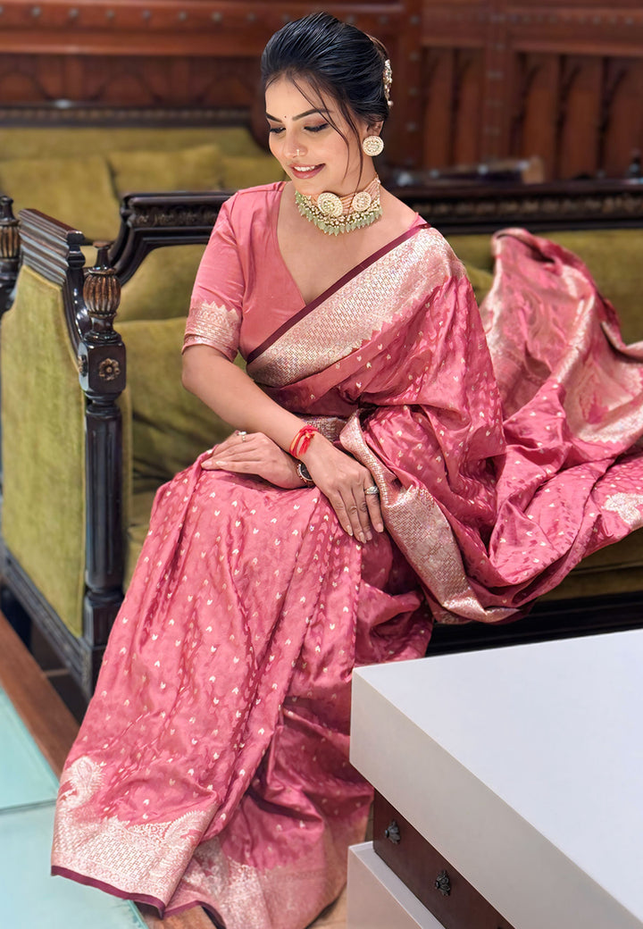 Stunning Banarasi Silk Saree | Crafted for Timeless Elegance