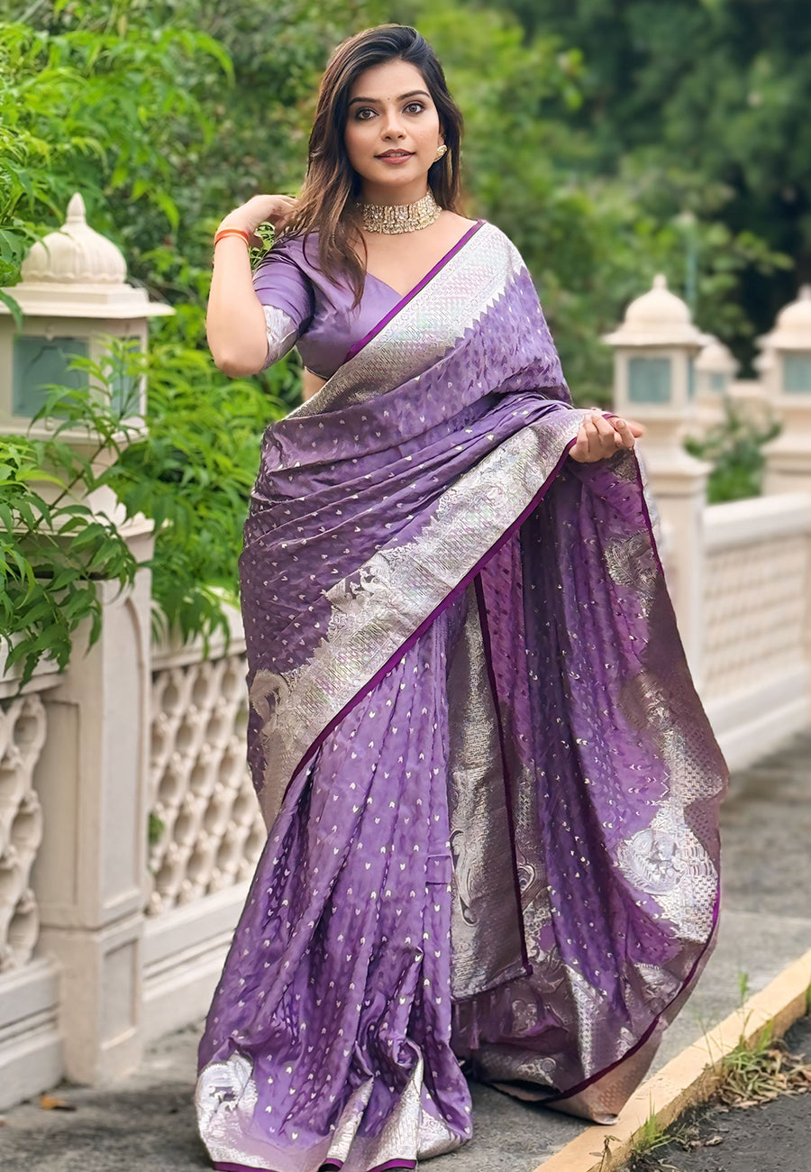 Stunning Banarasi Silk Saree | Crafted for Timeless Elegance