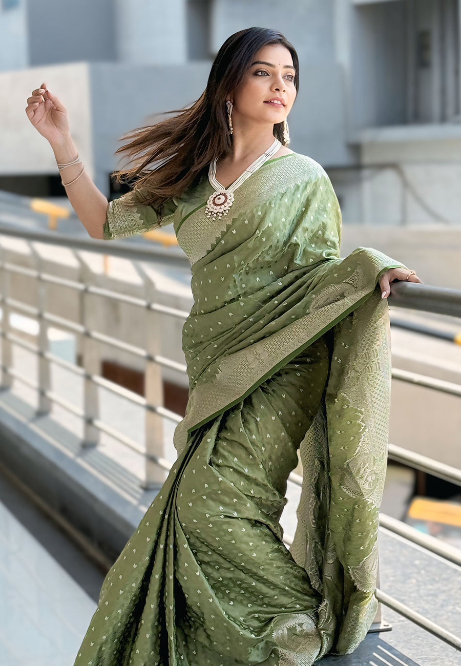 Stunning Banarasi Silk Saree | Crafted for Timeless Elegance