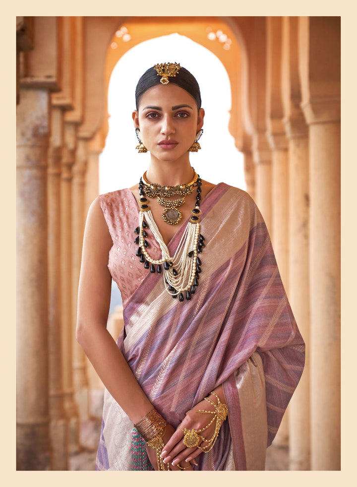 Stunning Viscose Silk Saree | The Perfect Ethnic Statement Piece