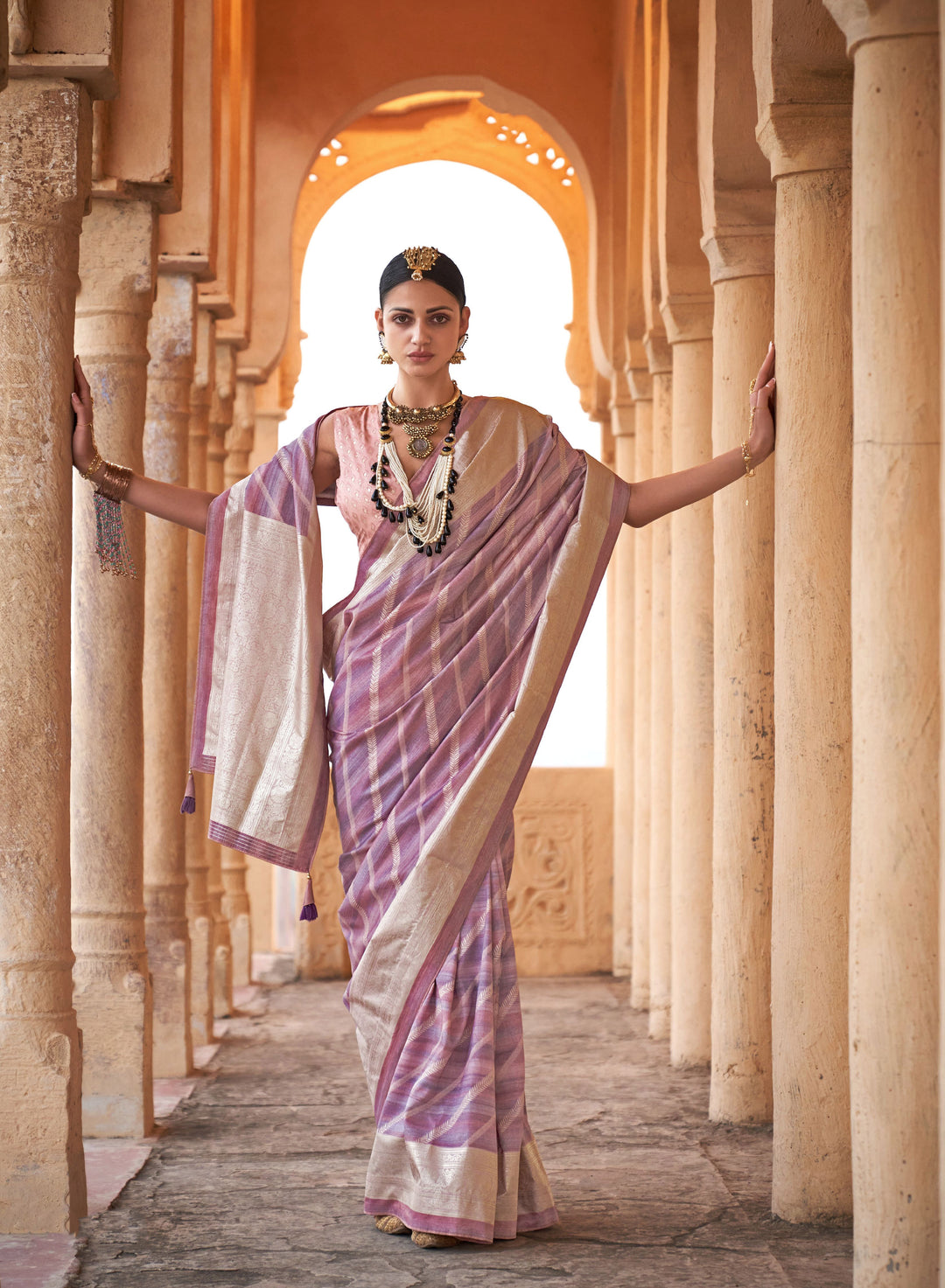 Stunning Viscose Silk Saree | The Perfect Ethnic Statement Piece