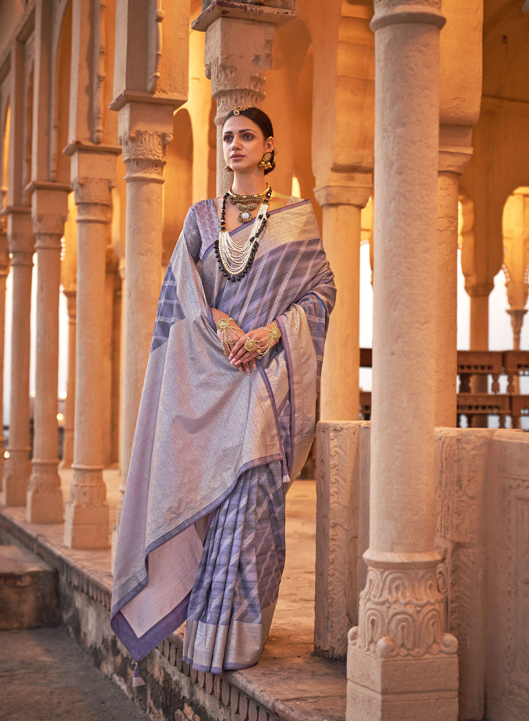 Stunning Viscose Silk Saree | The Perfect Ethnic Statement Piece