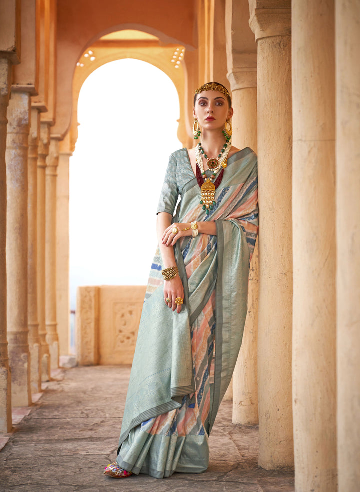 Stunning Viscose Silk Saree | The Perfect Ethnic Statement Piec