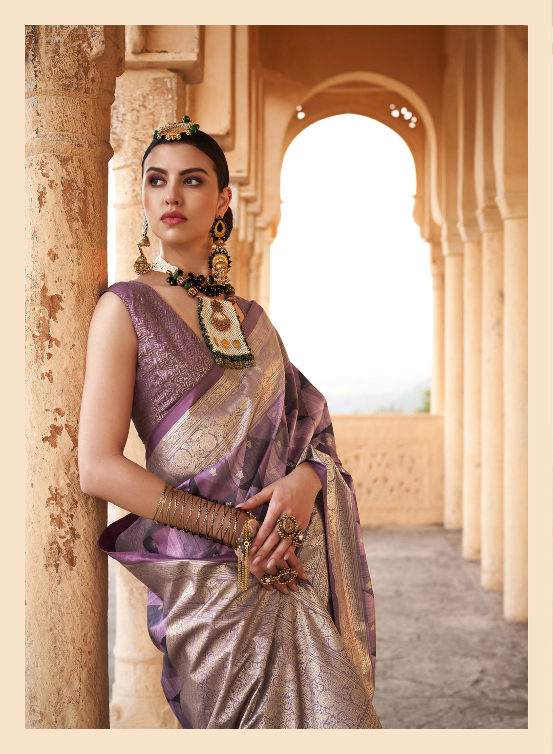 Stunning Viscose Silk Saree | Crafted for Timeless Elegance