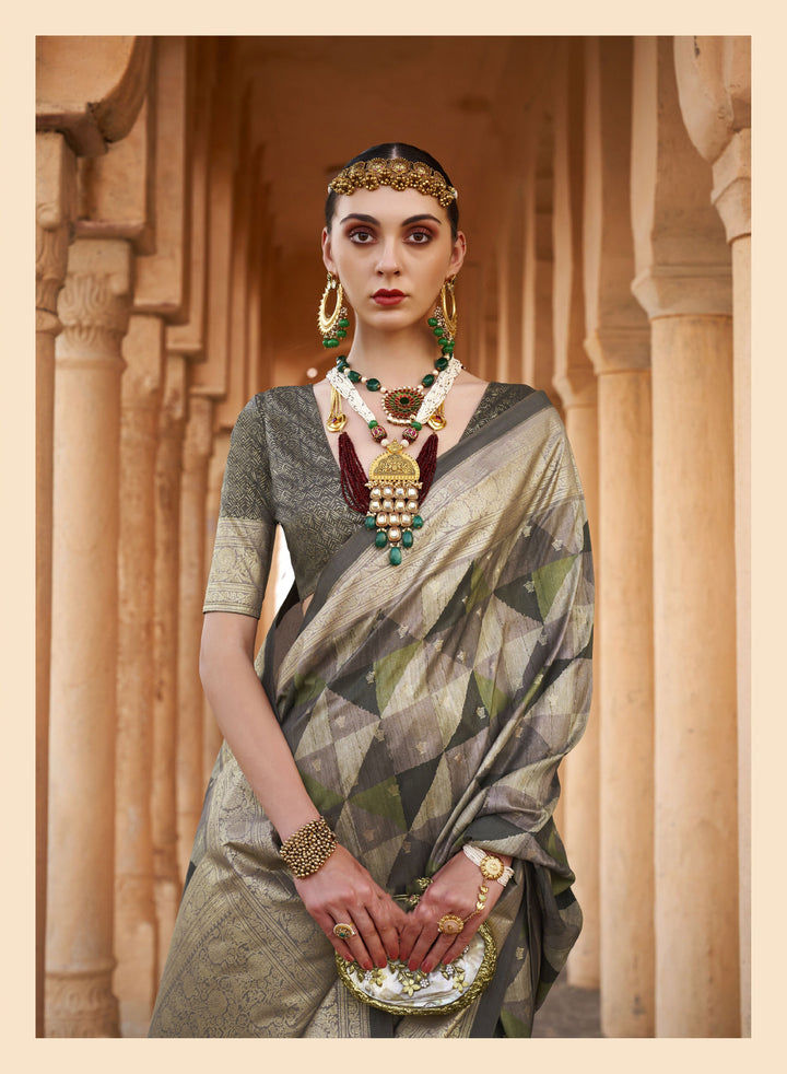 Stunning Viscose Silk Saree | Crafted for Timeless Elegance