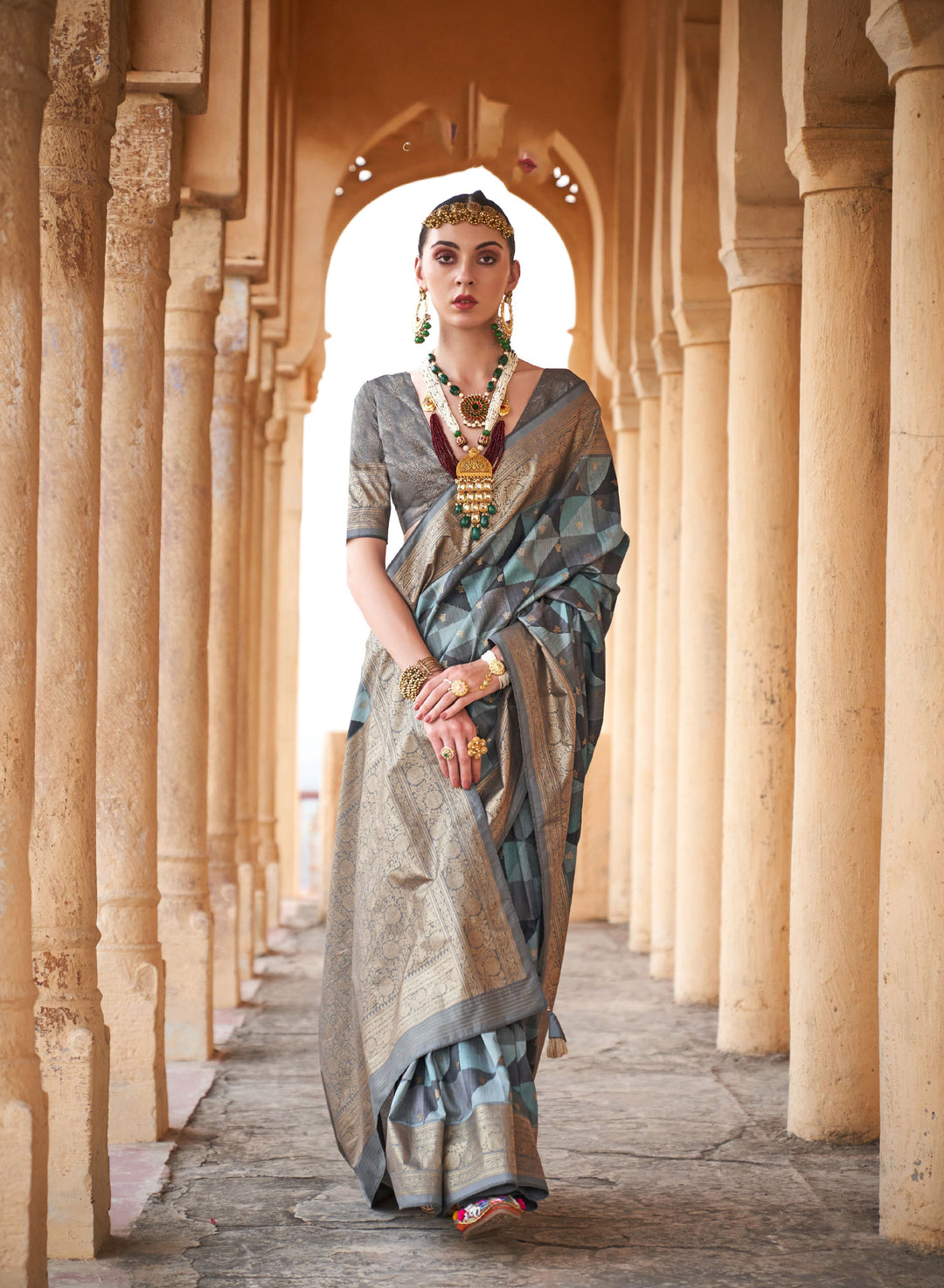 Stunning Viscose Silk Saree | Crafted for Timeless Elegance