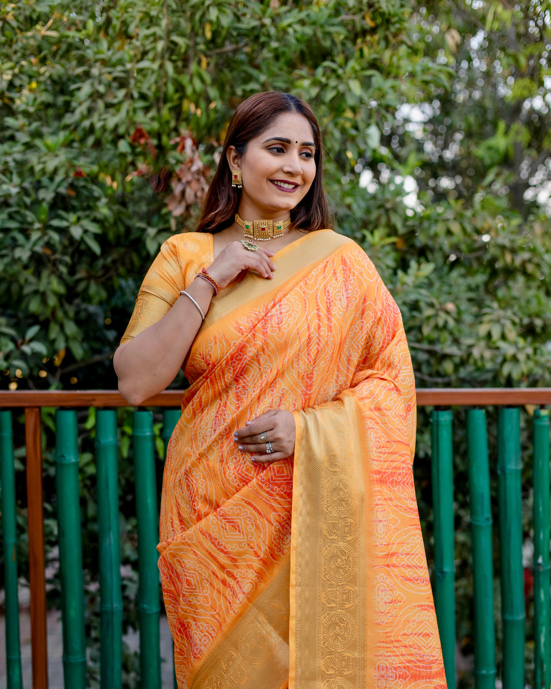 Designer Dola Silk Saree | Beautified with Wevon Pallu Border Designer, Digital Printed Work