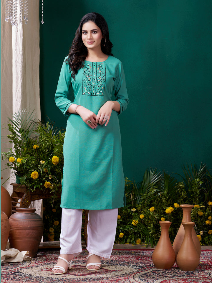 Beautiful Indian Kurti Set | Women’s Kurta Pant Set  Comfortable & Elegant