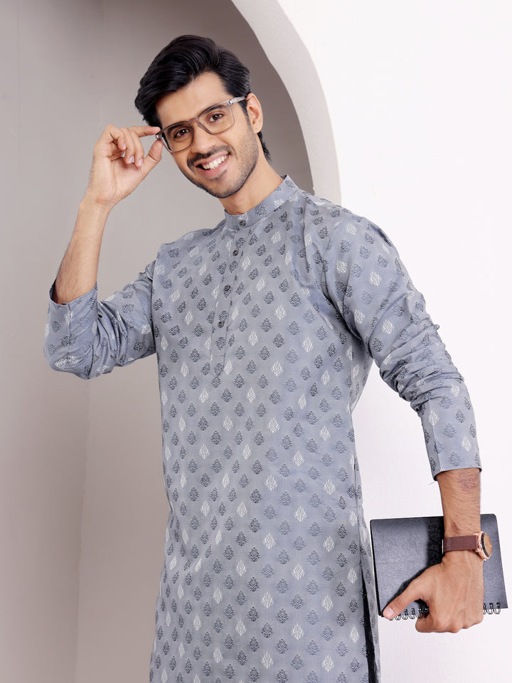 Designer Kurta for Festive Wear | Viscose with Wevon Jacquard Work