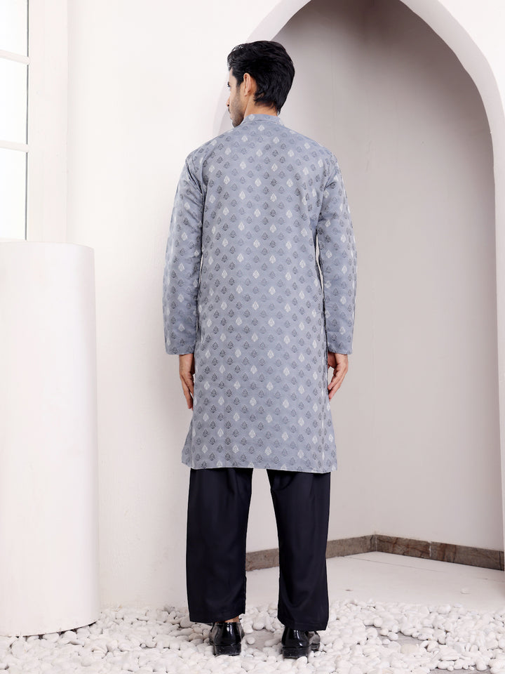 Designer Kurta for Festive Wear | Viscose with Wevon Jacquard Work