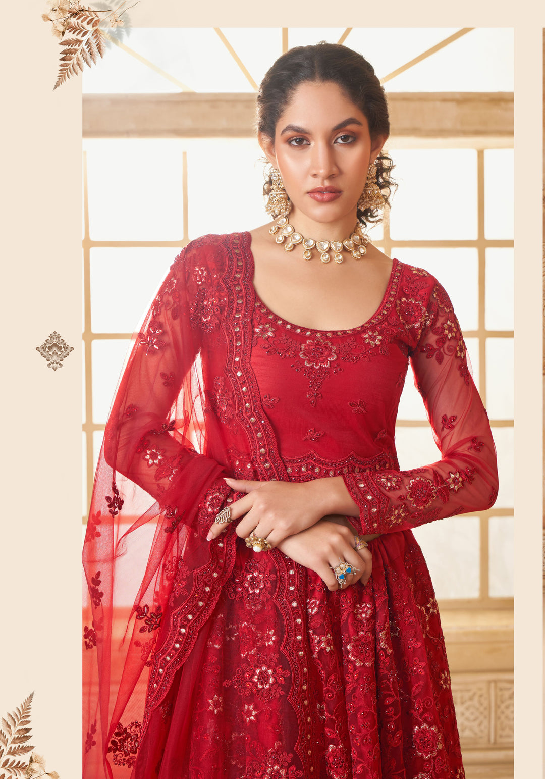 Soft Net Designer Lehenga Choli | Diamond Embroidery & weddings Look