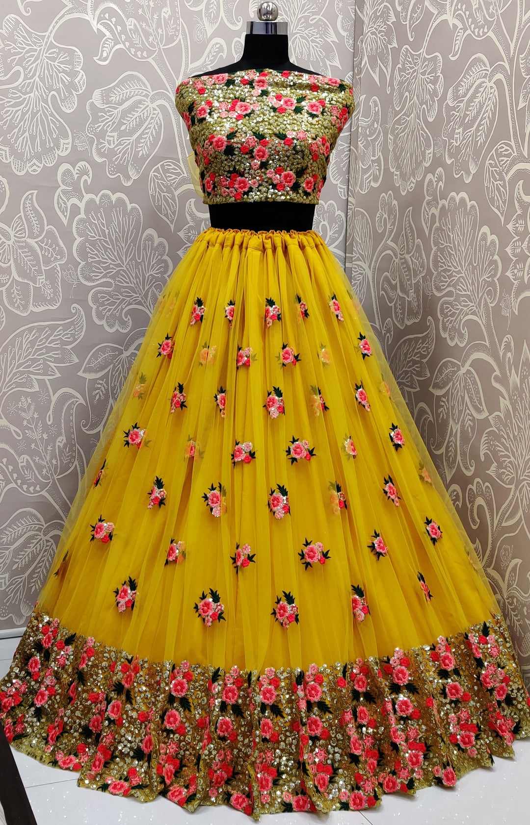 Breathtaking Net Lehenga with Dupatta | A Graceful Addition to Your Wardrobe