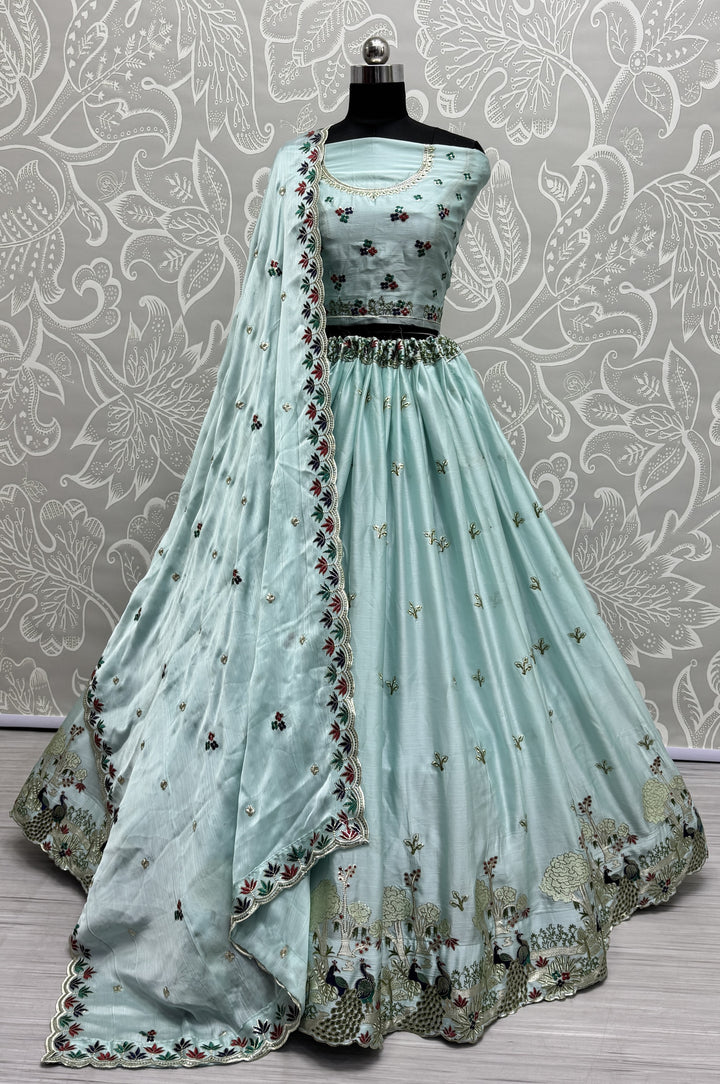 Gorgeous Silk Lehenga with Dupatta | Unmatched Beauty for Grand Occasions