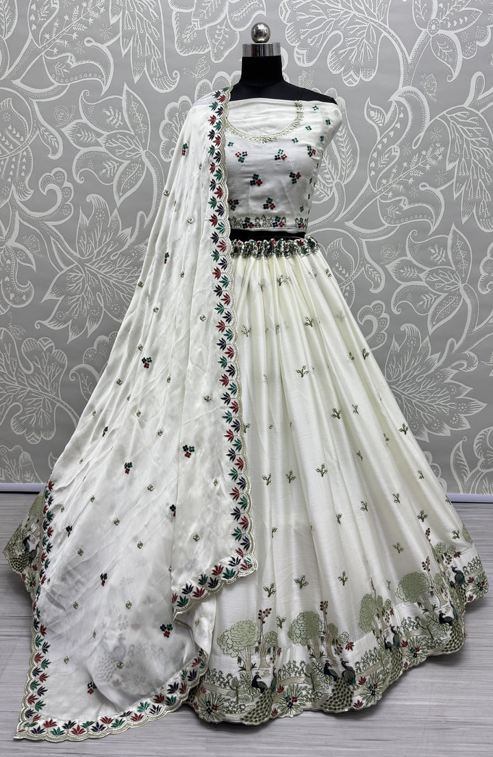 Gorgeous Silk Lehenga with Dupatta | Unmatched Beauty for Grand Occasions