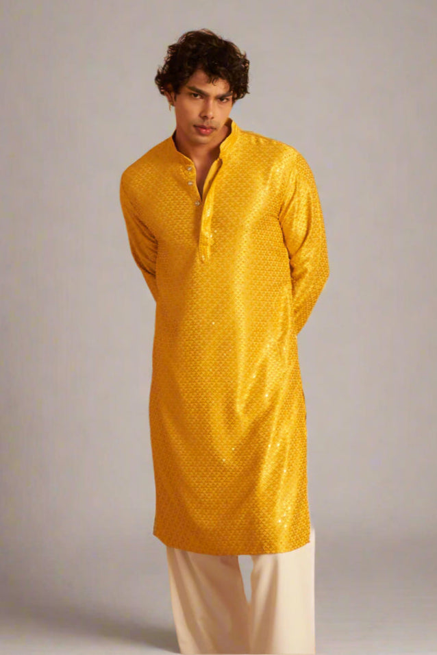 Festive Ready Men's Kurta Pajama | Comfortable & Elegant Wear