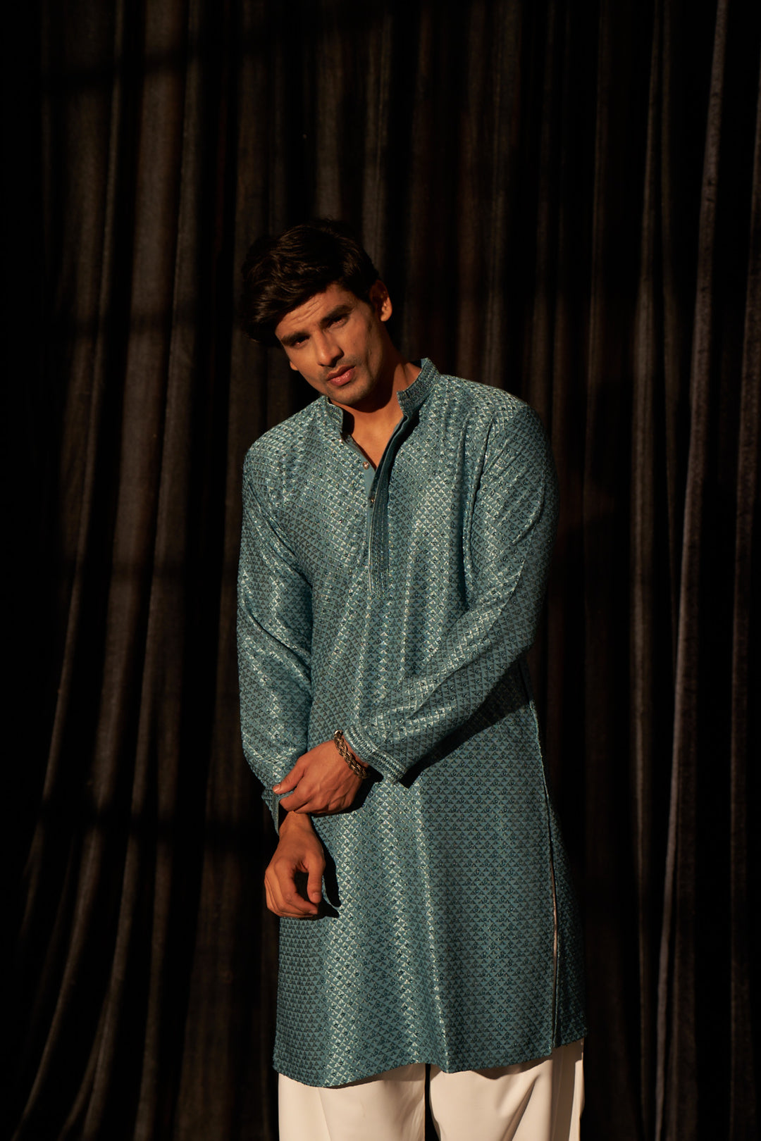 Festive Ready Men's Kurta Pajama | Comfortable & Elegant Wear