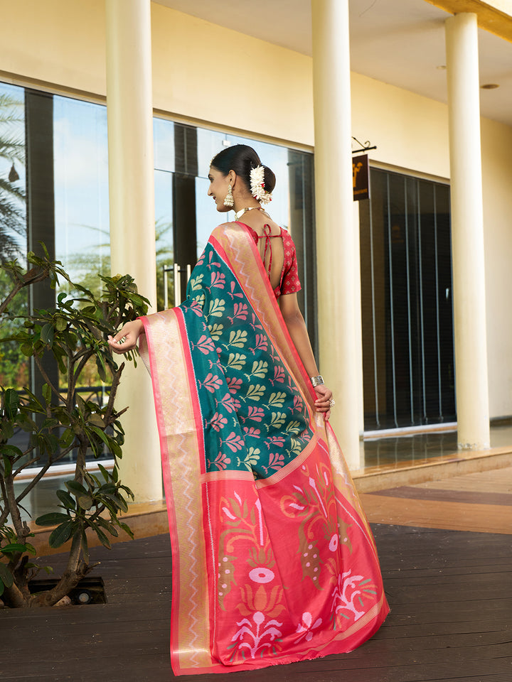 Designer Crepe Saree | Digital Printed | Wedding & Festival Elegance