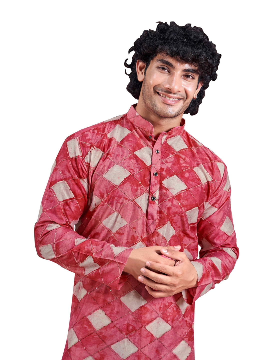 Viscose Art Silk Kurta Pajama | Wevon Designer Print Festive Wear