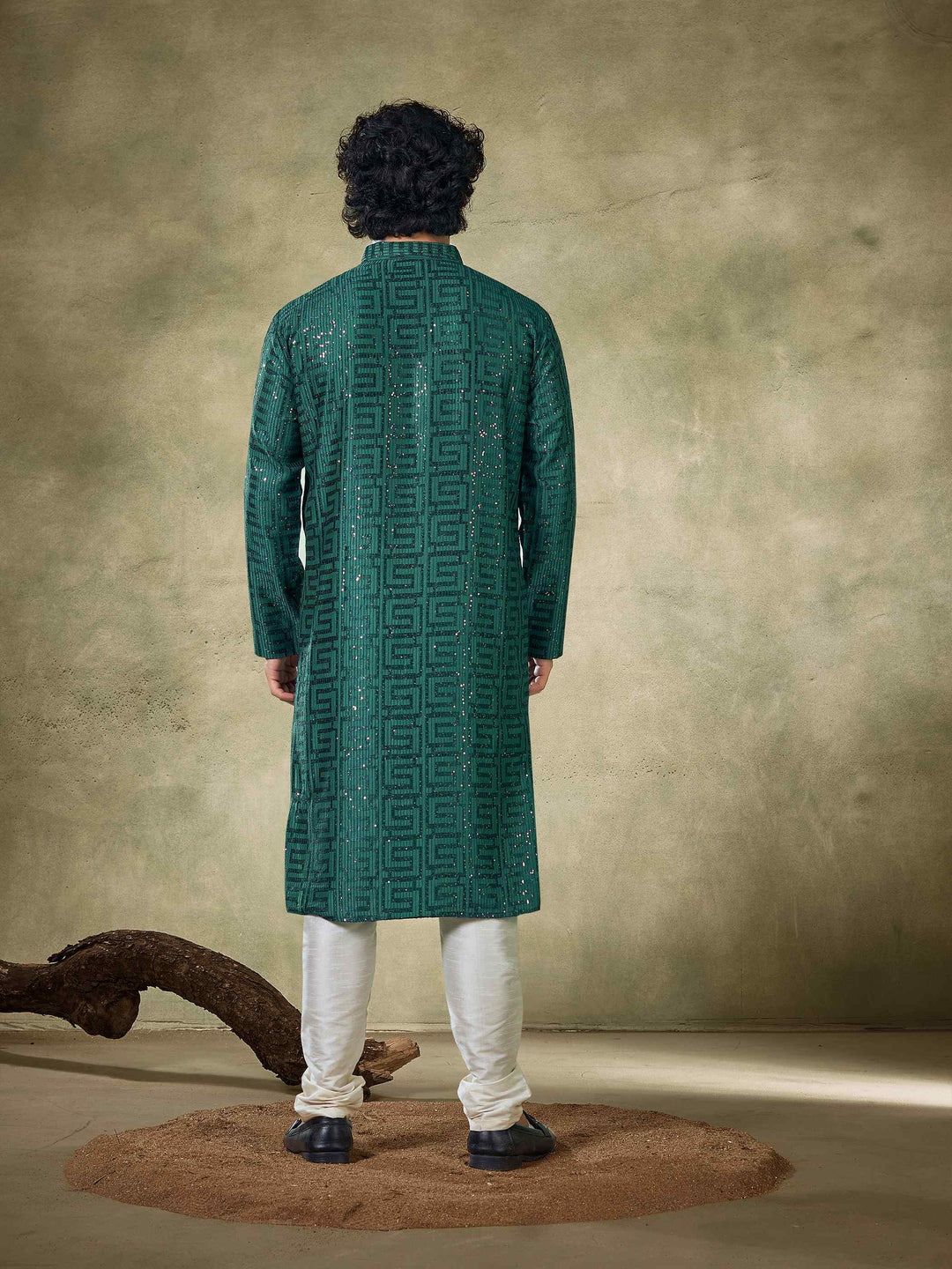 Luxury Ethnic Wear for Men | Art Silk Kurta Pyjama for Weddings