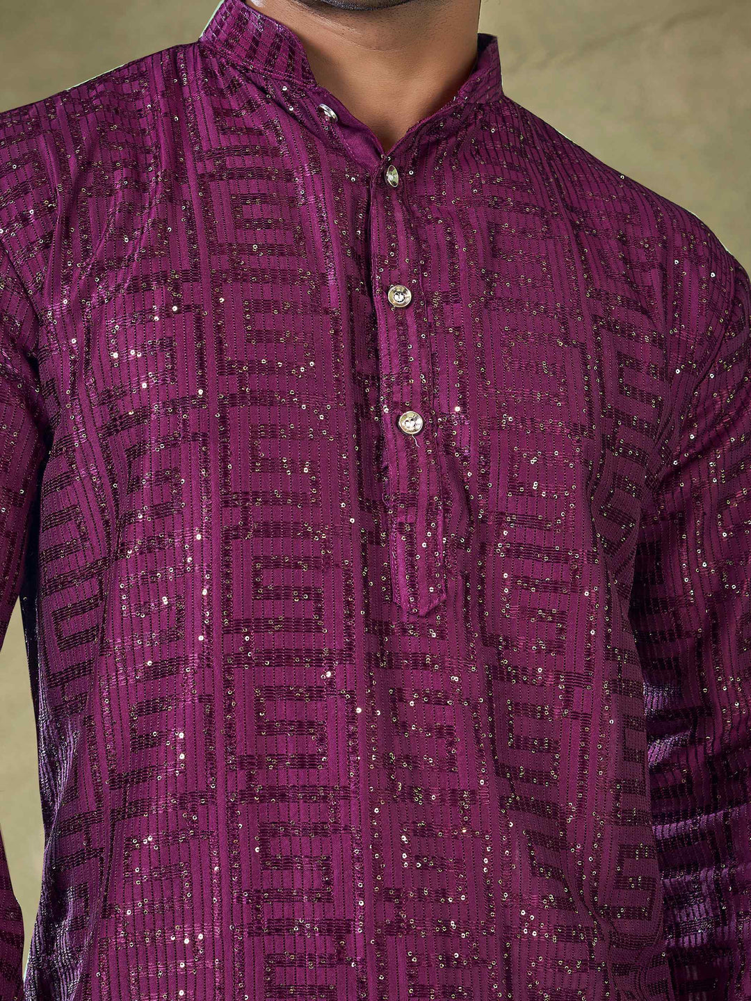 Luxury Ethnic Wear for Men | Art Silk Kurta Pyjama for Weddings