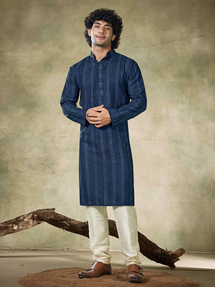 Royal Look Kurta Pyjama for Men | Traditional & Party Wear