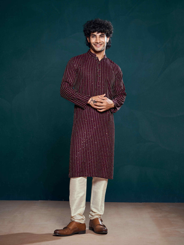 Stylish Readymade Kurta Pajama Set | Viscose & Art Silk Wedding & Festive