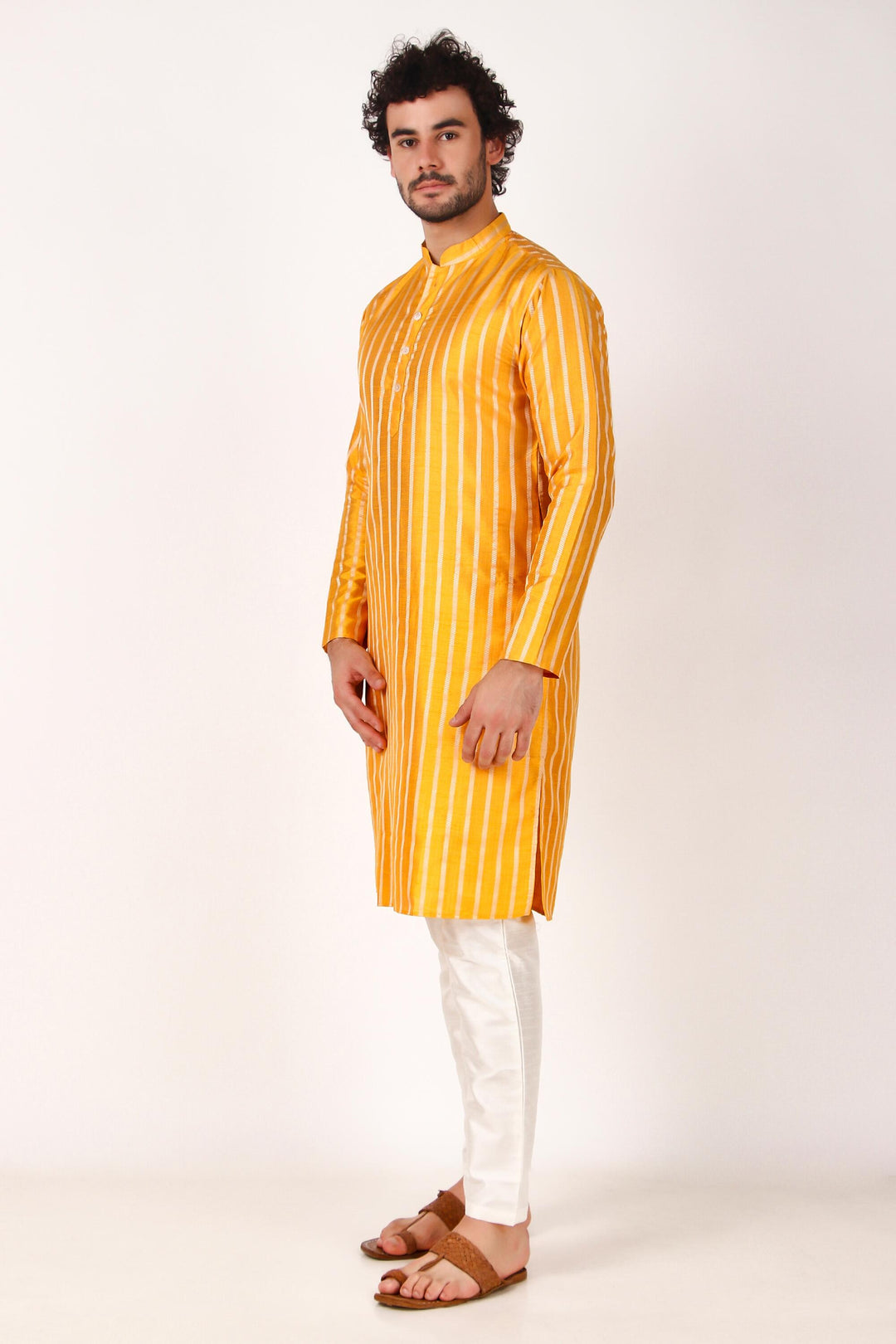 Art Silk Kurta Pajama Set | Wevon Self Designer Festive Wear