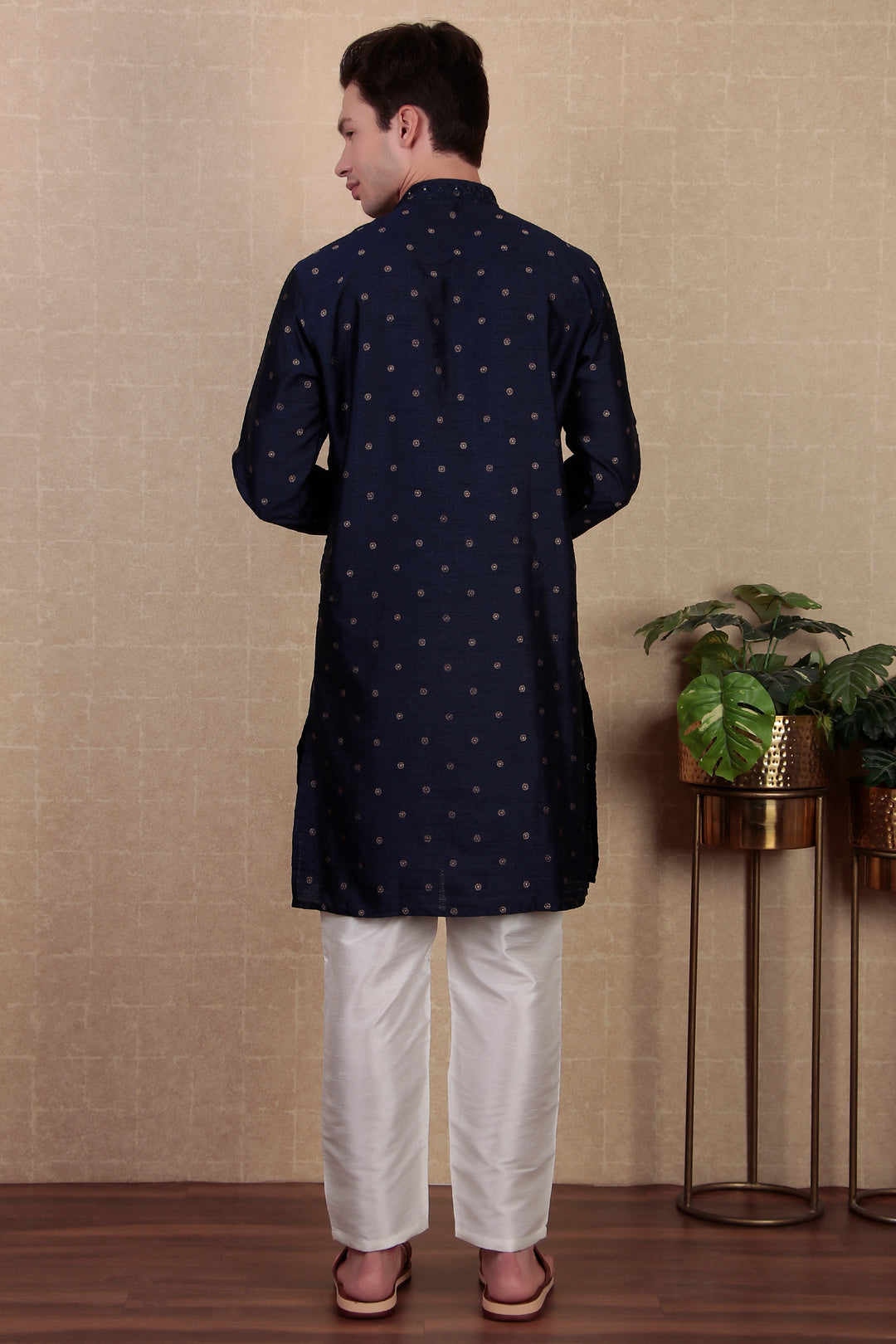 Ethnic Mirror Work Kurta Pyjama | Stylish Outfit for Festive Occasions