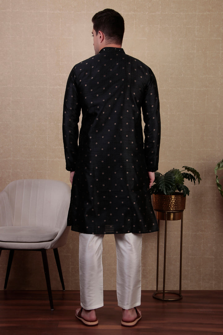 Ethnic Mirror Work Kurta Pyjama | Stylish Outfit for Festive Occasions