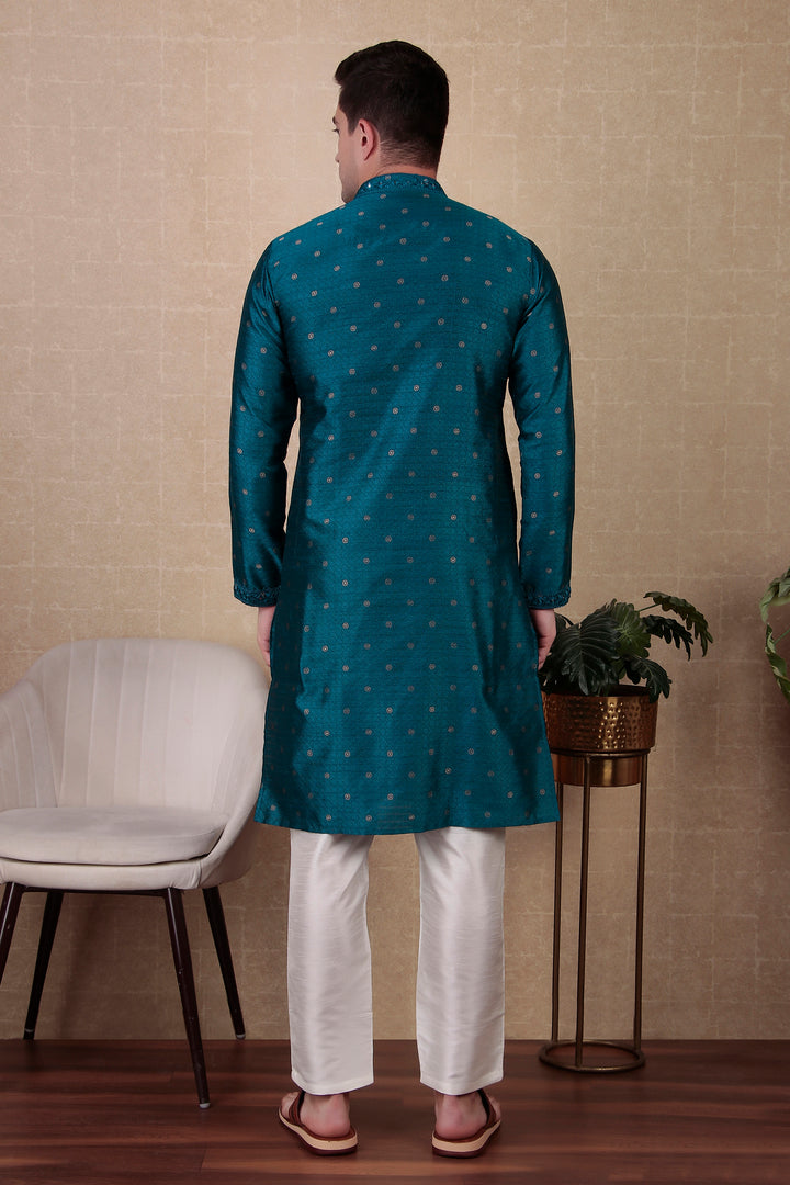 Ethnic Mirror Work Kurta Pyjama | Stylish Outfit for Festive Occasions