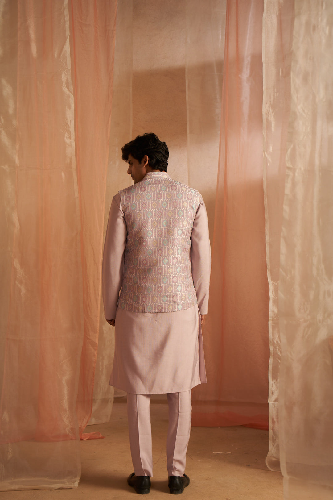 Traditional Printed Koti | Viscose Jacket Perfect for Weddings & Festivals