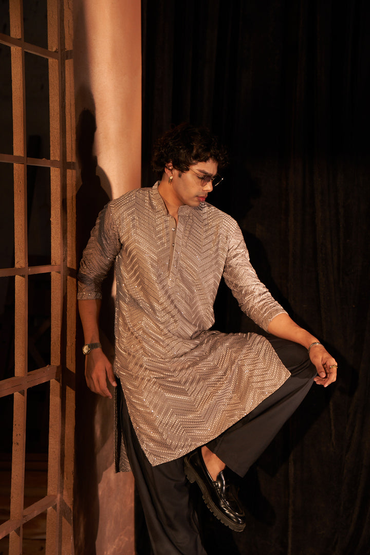 Royal Look Kurta Pyjama | Handcrafted Embroidery  Comfort Fit