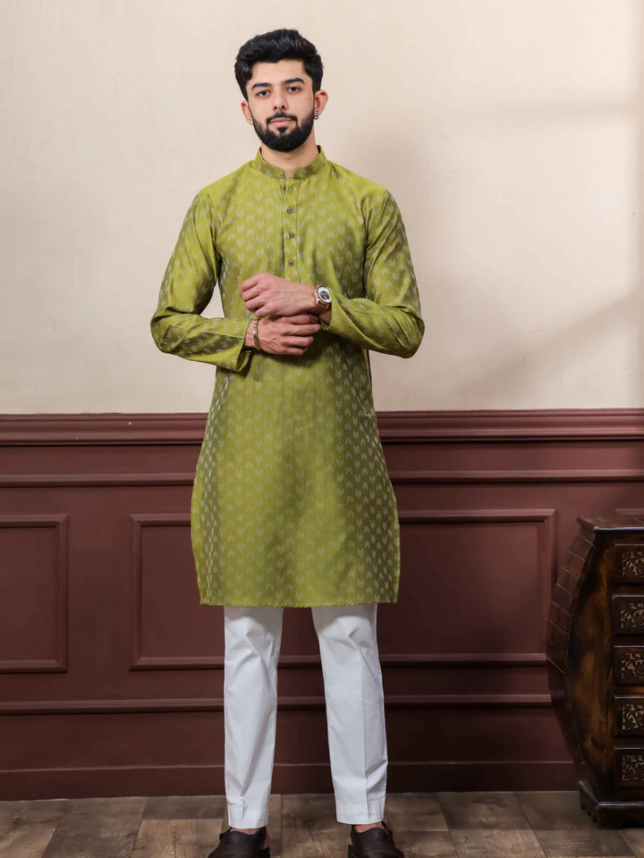 Elegant Cotton Kurta Pajama | Wevon Dobby Designer Wear