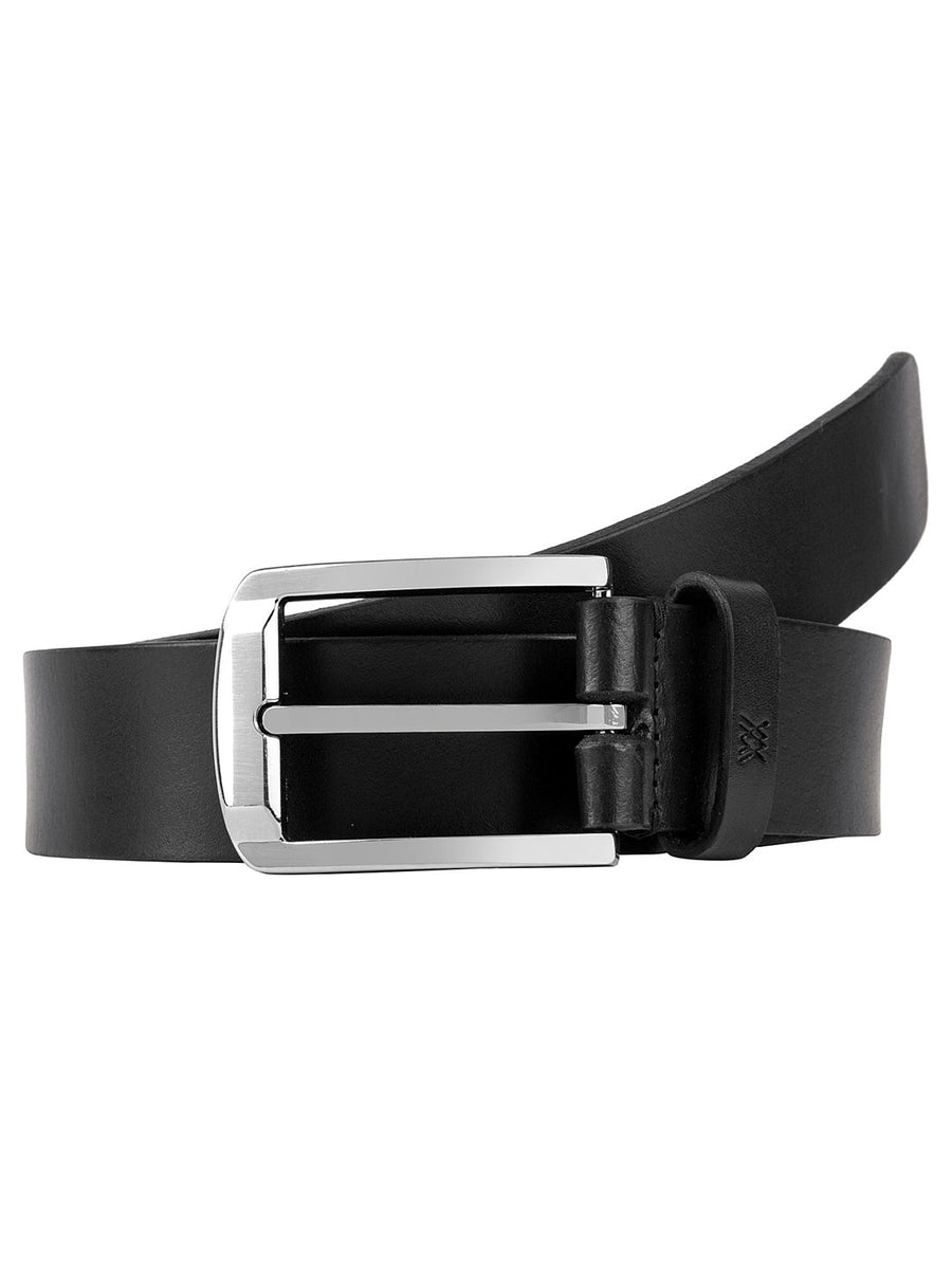 Genuine leather black belt Aditi Wasan