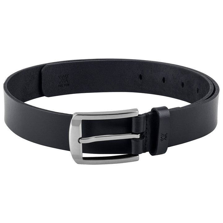 Genuine Leather Black Belt | Elegant Accessory for Shirts and Trousers