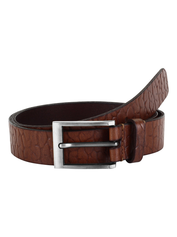 Croco embossed brown belt Aditi Wasan