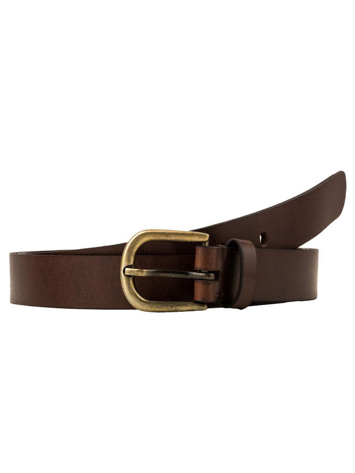 brown oil pull up belt