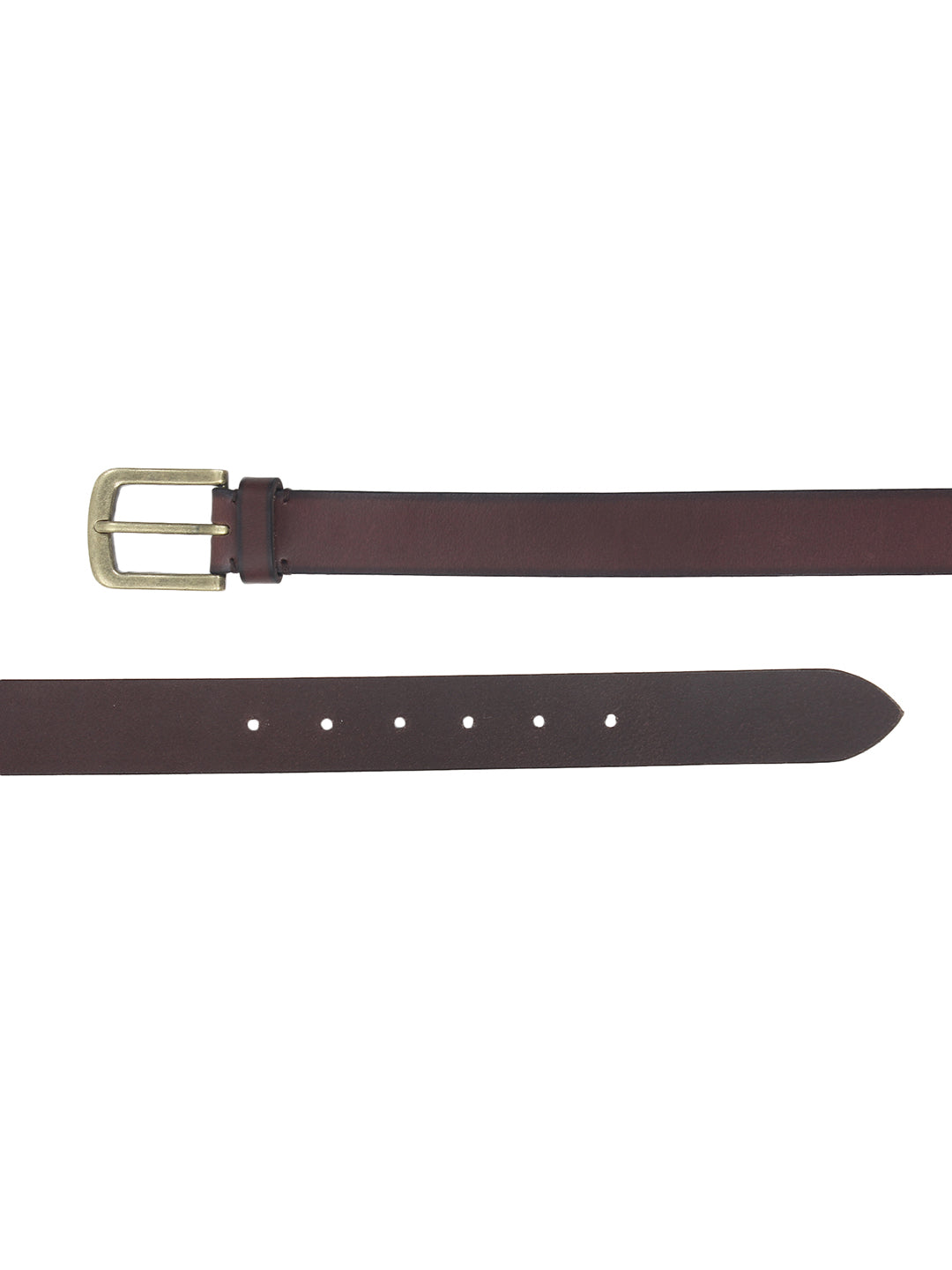 Two-tone Brown Genuine Leather Men's Belt | Classic Versatile Style