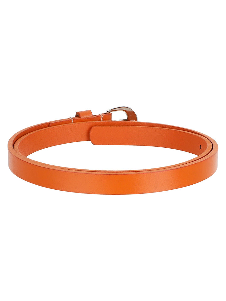 Tan Women's Leather Belt | Elegant Genuine Leather Strap with Nickel-Free Buckle