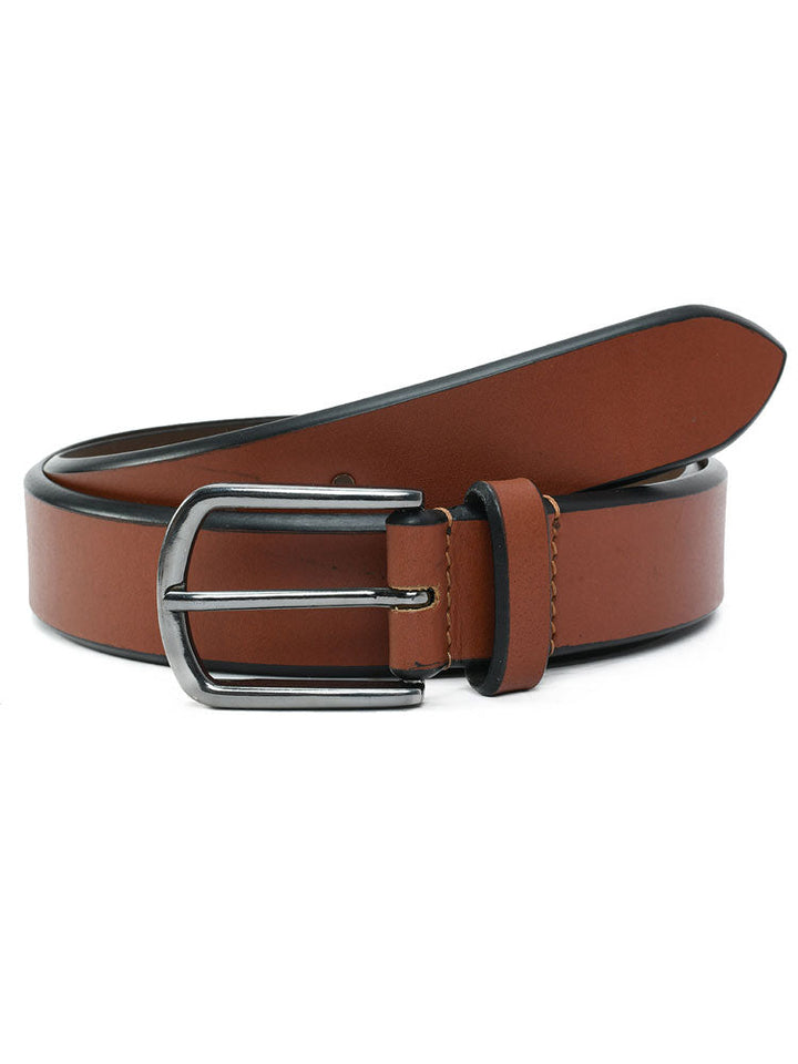 genuine leather tan elegant mens belt aw rtambl303 tan