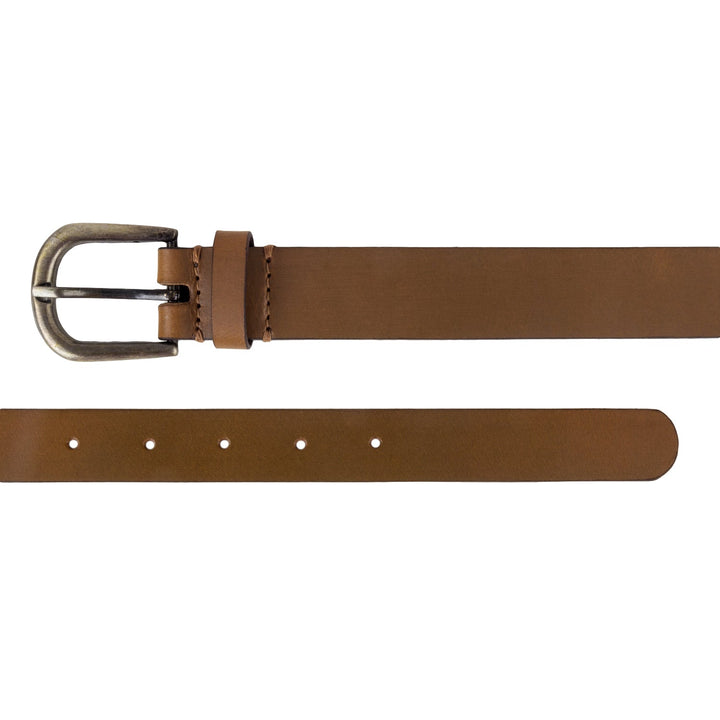 Two-tone Genuine Leather Women's Belt | Stylish & Durable Accessory