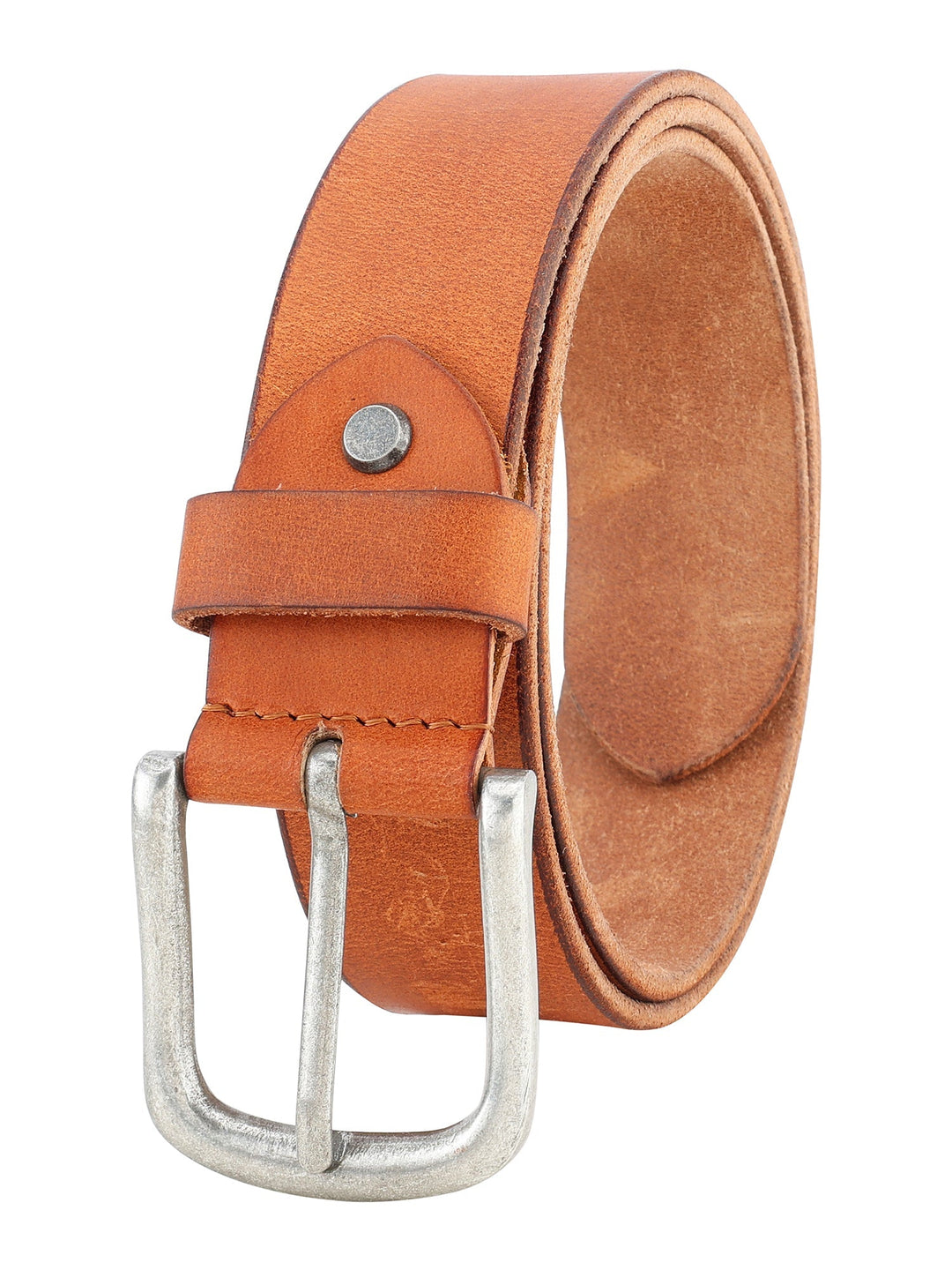 Casual Genuine Leather Men's Tan Belts