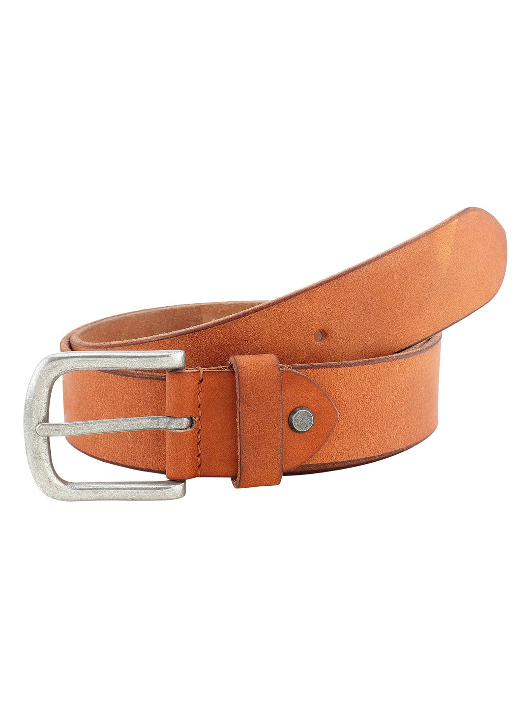 Casual Genuine Leather Men's Tan Belts