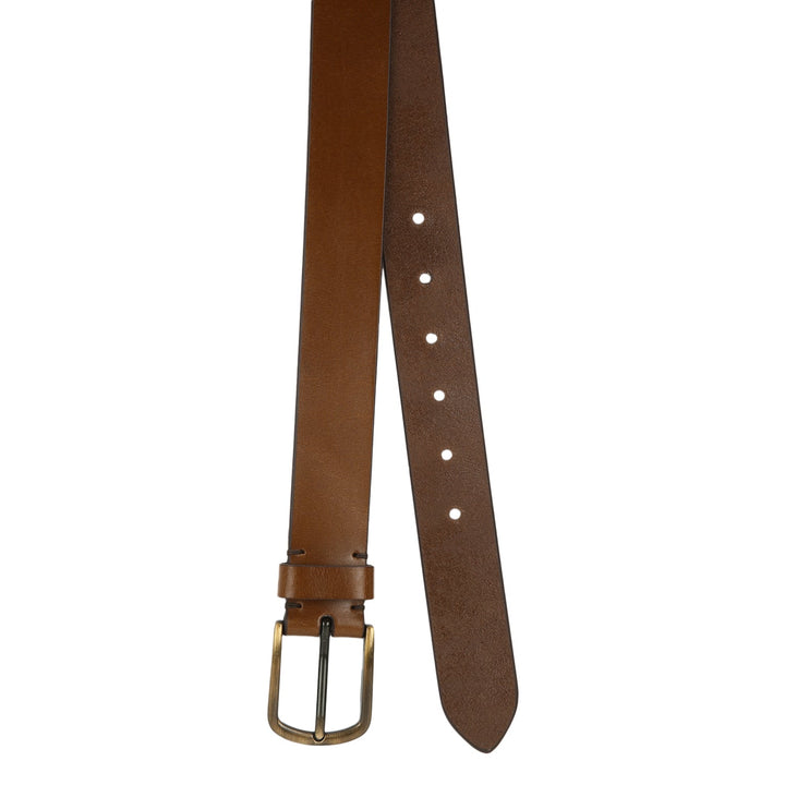 Tan Oil Pull-Up Belt | Elegant Two-Tone Leather Accessory for Outfits